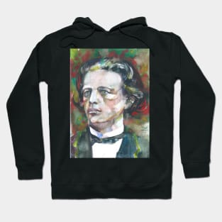 ANTON RUBINSTEIN watercolor portrait Hoodie